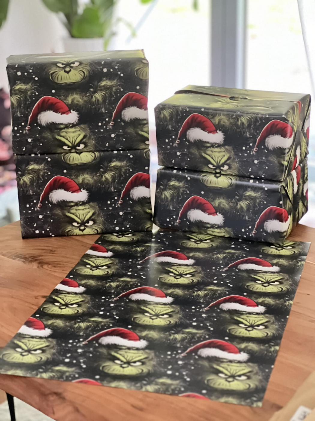 Graustufen-Stoffe Stoff-Adventskalender 2025 - Variante M - 4 exklusive Bio-Eigenproduktionen